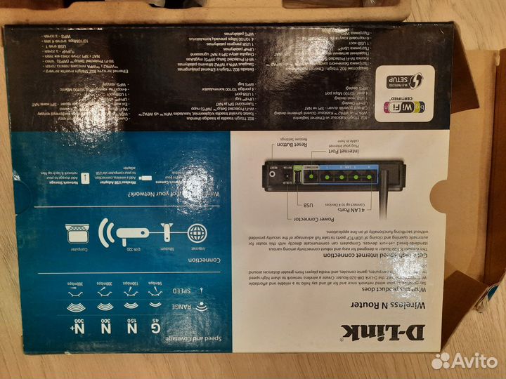 Wifi роутер D-link dir320