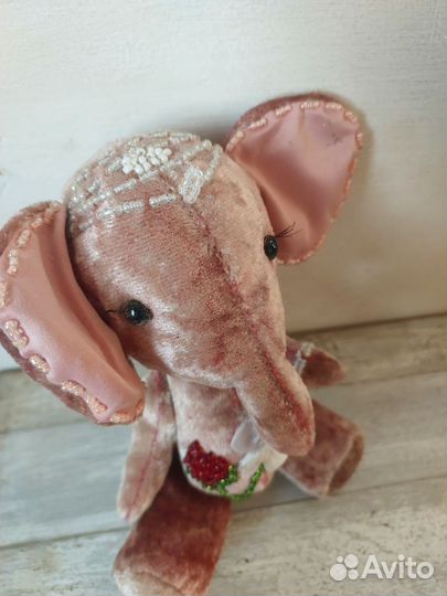 Слон. Игрушка. Ручная работа. Сувенир