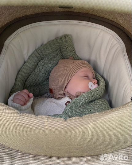 Конверт-плед для новорожденного loomknits