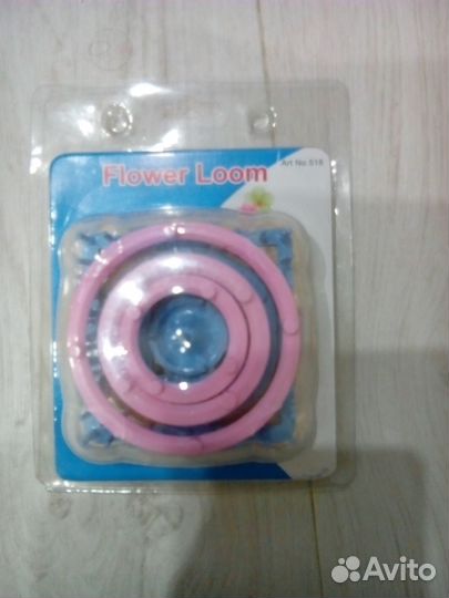 Набор для изготовления вязаных цветов