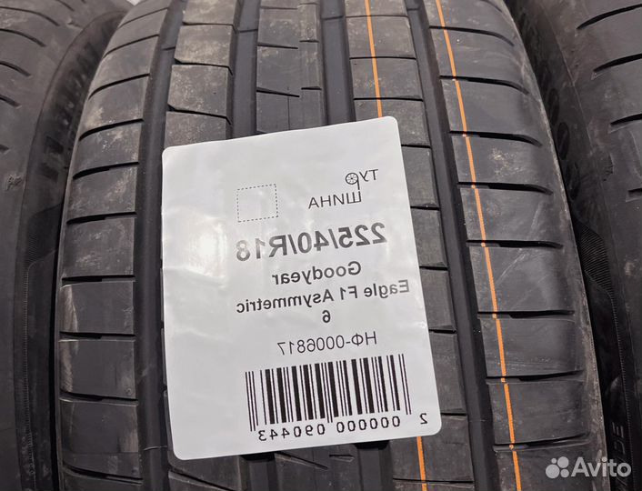 Goodyear Eagle F1 Asymmetric 6 225/40 R18 94Y