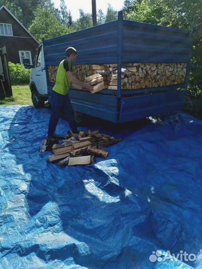 Сухие березовые дрова