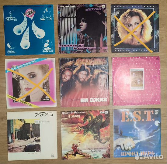 Виниловые пластинки (грампластинки)