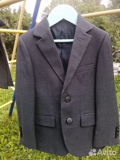 Школьный пиджак и жилет 116 на мальчика