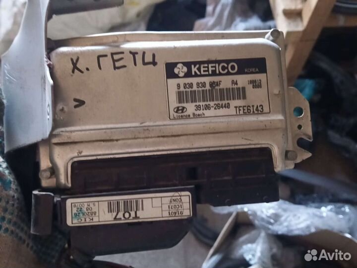 Блок управления Hyundai Гетц 39106-26440