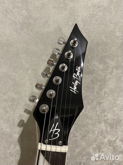 Электрогитара Harley Benton RX-10 BK Rock Series