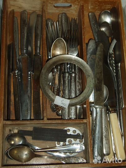 Столовый набор, отдельные ложки вилки ножи