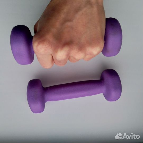 Гантели фитнес 0,5 кг