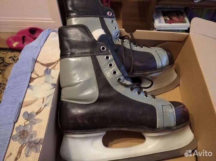 Коньки подростковые