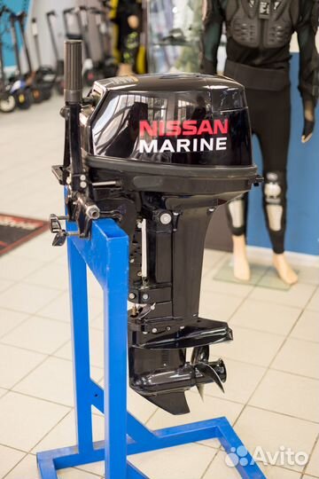 Лодочный мотор nissan marine NM 18 E2 S витрина