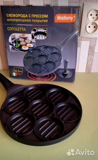 Сковорода тапака чугунная СССР