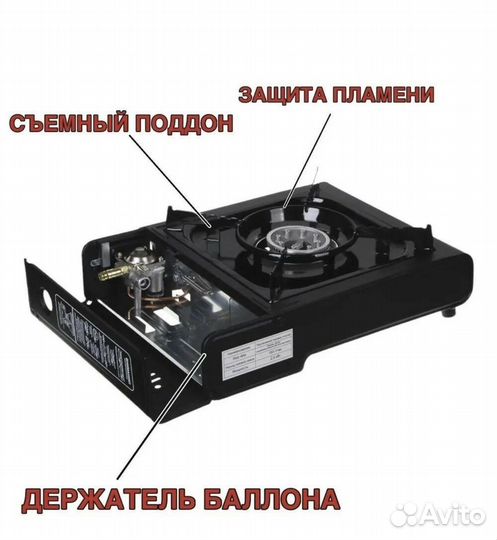 Плита газовая портативная