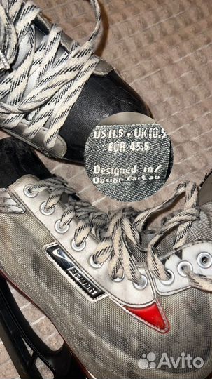 Коньки хоккейные nike bauer vapor