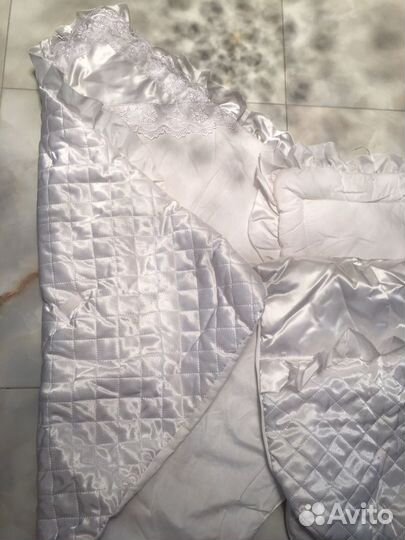 Комплект для новорожденного белоснежный