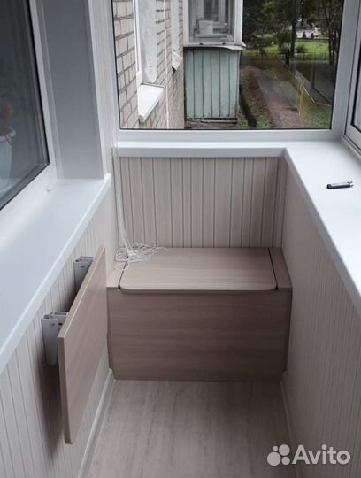 Отделка балконов и лоджий