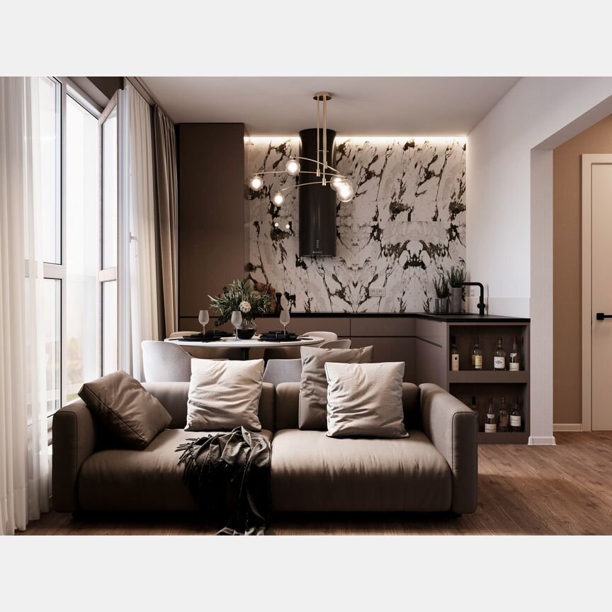 1-к. квартира, 39 м², 1/12 эт.