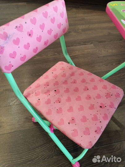 Детский стол и стул