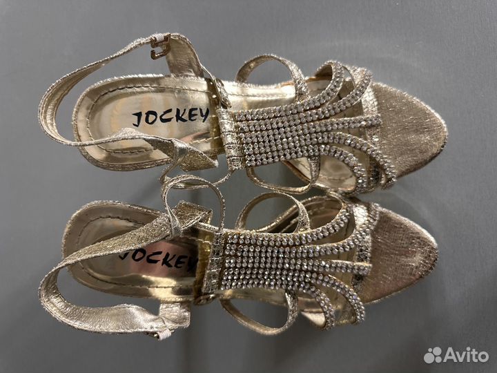 Босоножки женские 37 размер золото