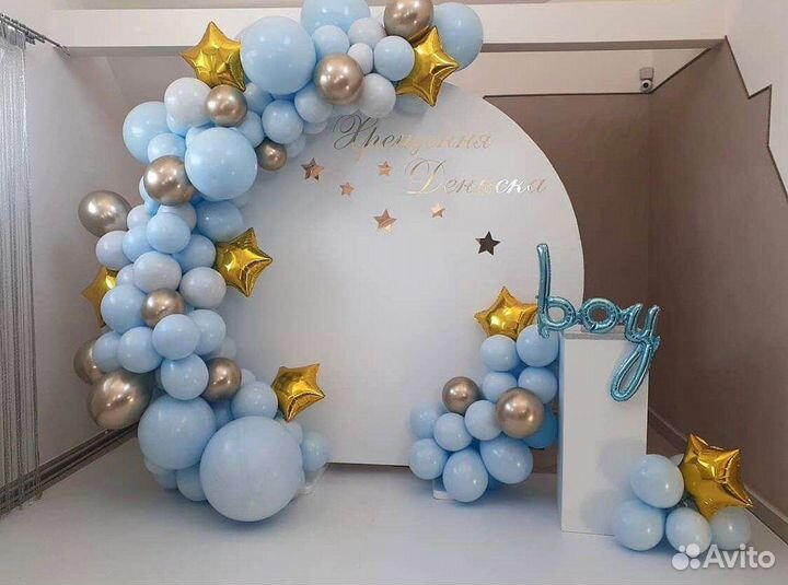 Фотозона на день рождения для мальчика