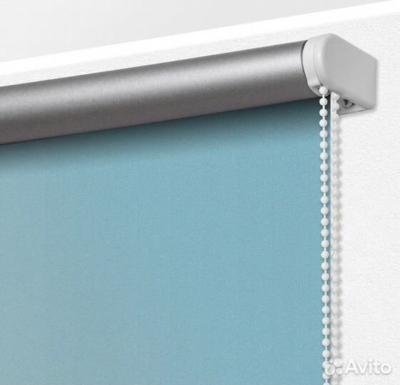 Рулонные шторы блэкаут ментол 52 см