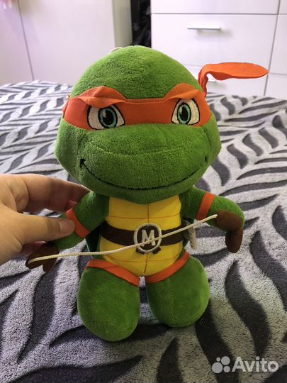 Черепашка-ниндзя мягкая игрушка