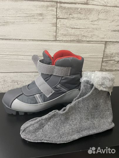 Лыжные ботинки 34-35 р