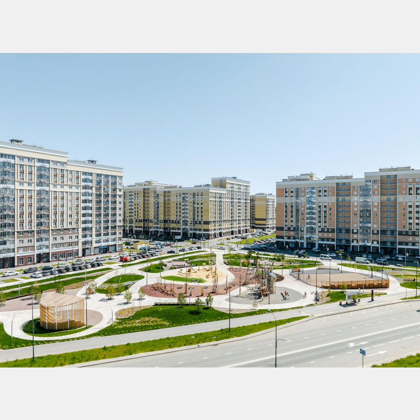 2-к. квартира, 57,4 м², 10/12 эт.