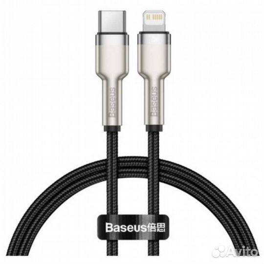 Кабель плетеный для iPhone USB-C to Lightning 1м