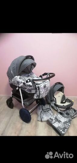 Коляска zipy verdi 2в1. Хорошее состояние