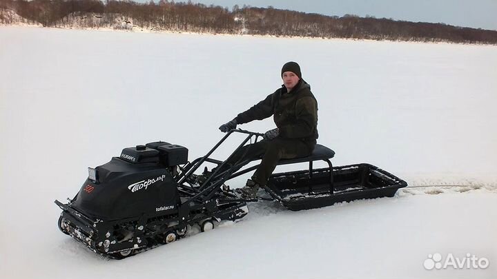 Мотобуксировщик Тофалар 500 с модулем Тягач