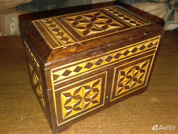 Красивые деревянные шкатулки Винтаж СССР