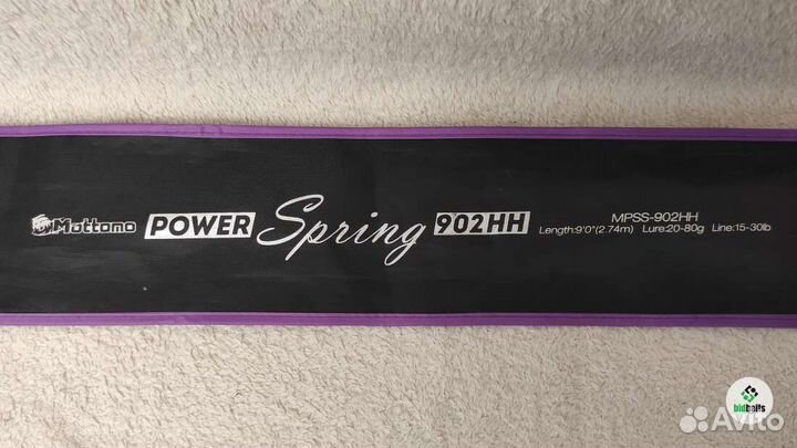 Спиннинг Mottomo Power Spring mpss-902HH 274см/20
