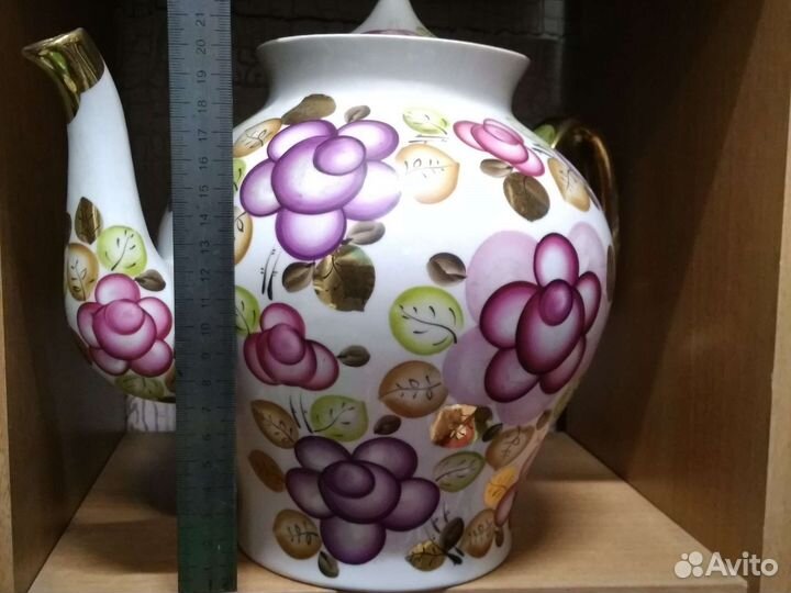 Чайник большой из сервиза