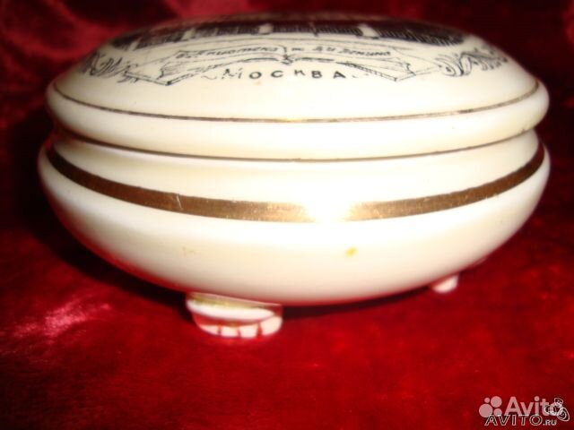 Шкатулка Библиотека им Ленина зик Конаково 1956г