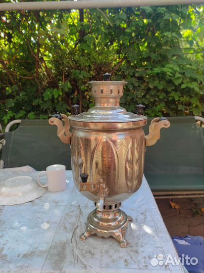 Самовар на дровах СССР