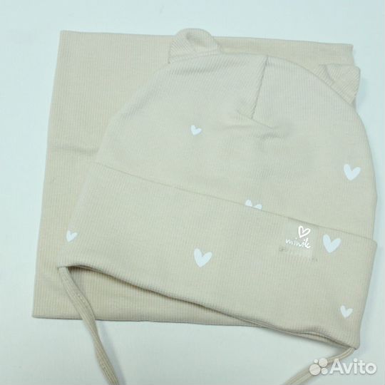 Комплект для девочки (шапка, снуд)