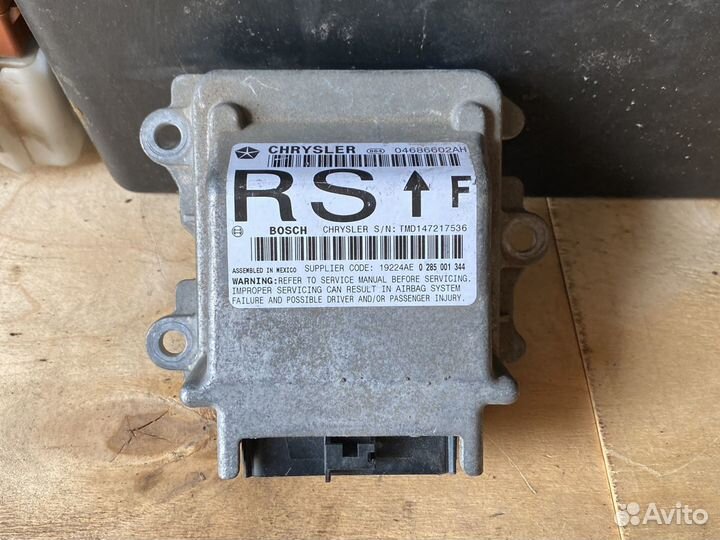 Блок SRS Dodge Caravan