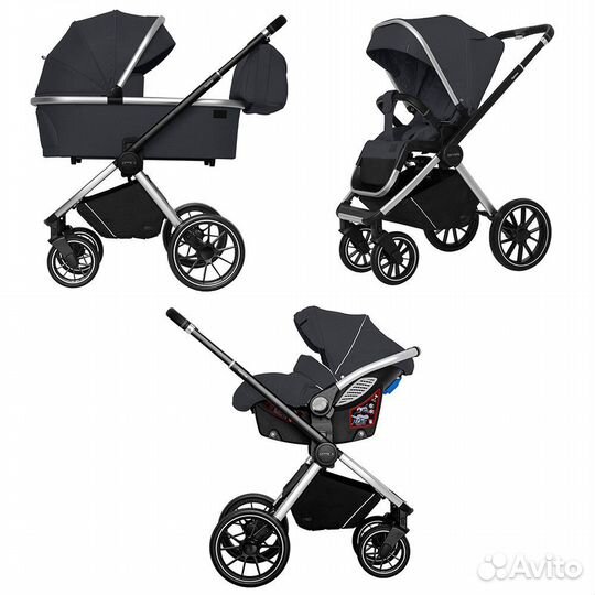 Коляска 3 в 1 Carrello Optima