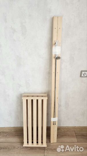 Стеллаж деревянный