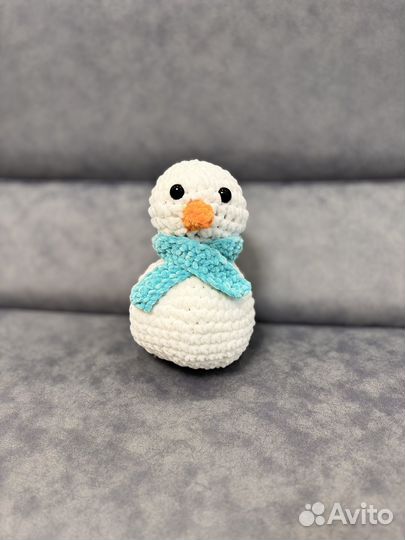 Снеговик мягкая игрушка