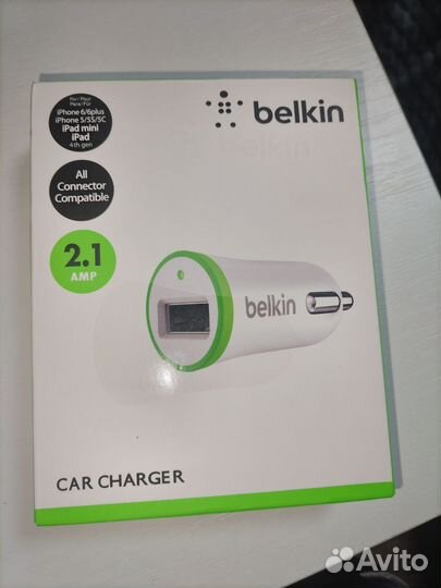 Зарядка автомобильная Belkin