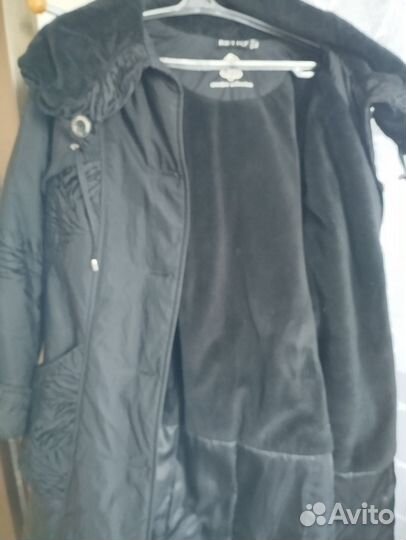 Полупальто женское зимнее на синтепоне