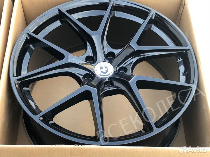 Hre p101 r19 5-112 8,5J черный глянец