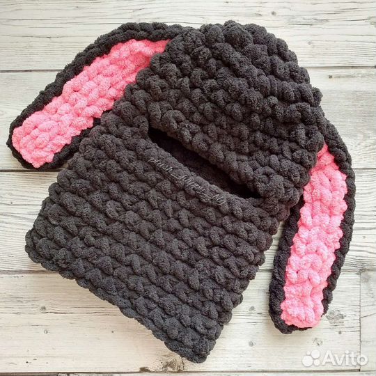 Шапка балаклава теплая