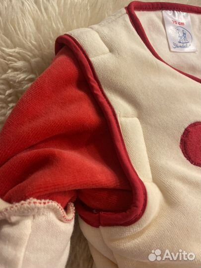 Детский конверт утепленный (спальный мешок)