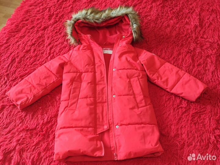 Куртка весенняя осенняя детская 110- 116