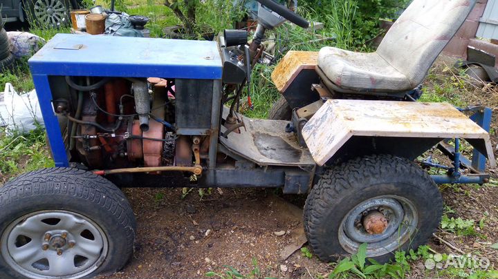 Самодельный минитрактор