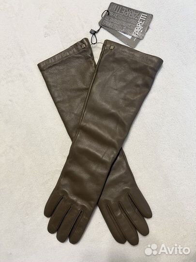 Перчатки кожаные новые