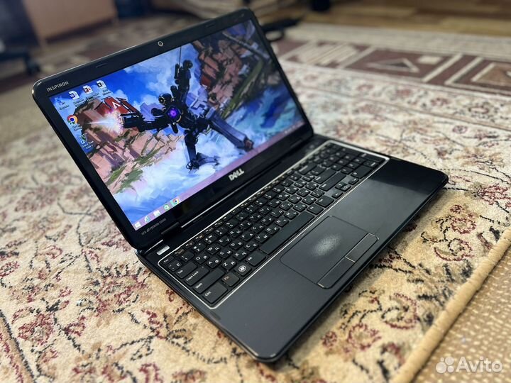 Мощный Ноутбук Dell core i7-8ядер/12гб/GT525m