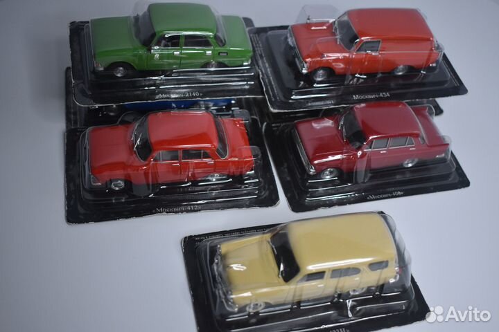 Москвич, Ким, Иж Автолегенды 1:43